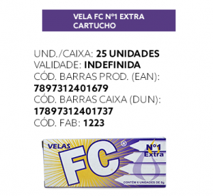 Vela-FC-Nº1-Extra-Cartucho