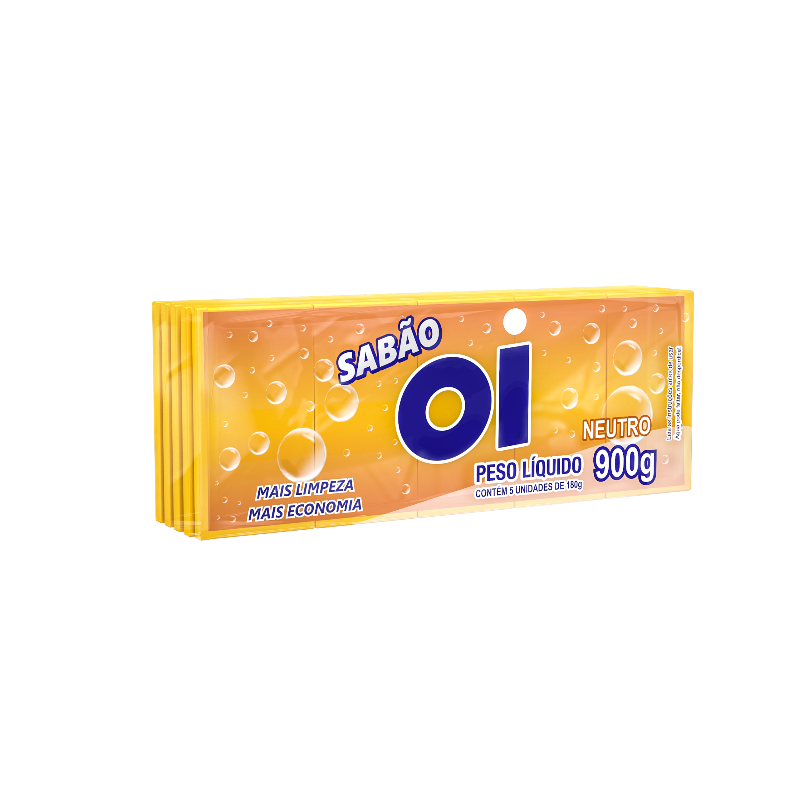 Sabão em Barra Neutro OI 900g